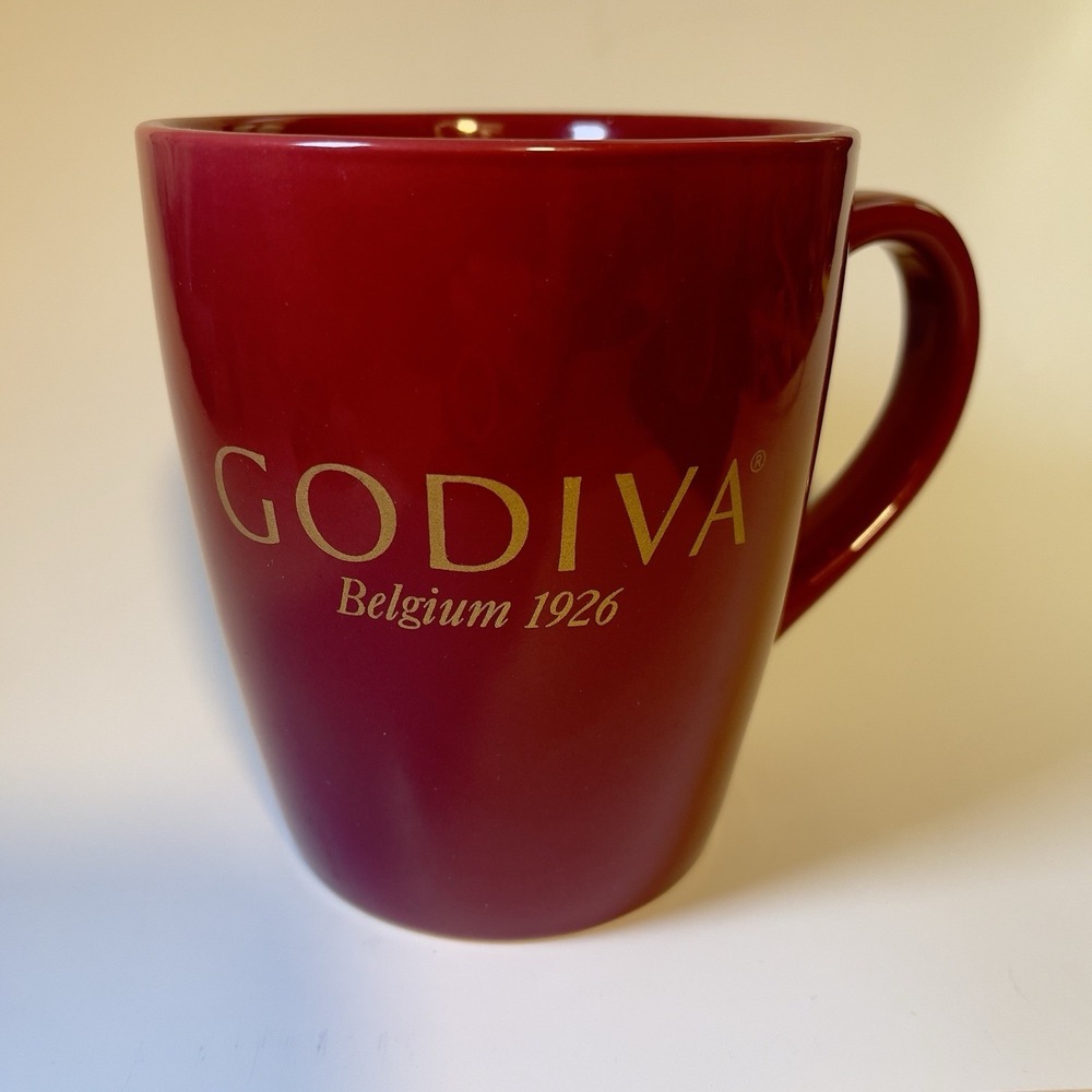 GODIVA Belgium 1926‎ Extra Large Coffee Hot Chocolate Mocha Mug Cup